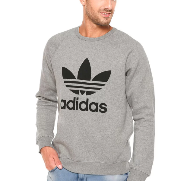 POLERON ADIDAS HOMBRE SIN GORRO TALLA S COD 3345-0