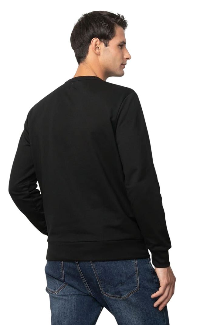 Poleron Sweater de Hombre Sin Gorro GAP color negroTalla L Cod. 0218-1