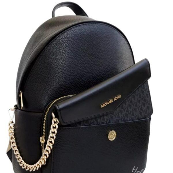 Mochila + Portadocumentos Mini MICHAEL KORS Negra Maicie Cod. 0873-0