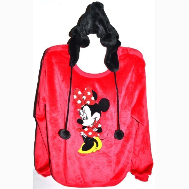  POLERON DISNEY CON GORRO DE FELPA TALLA M COD. 0404-0