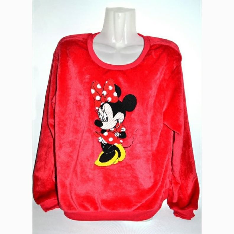  POLERON DISNEY CON GORRO DE FELPA TALLA M COD. 0404-1