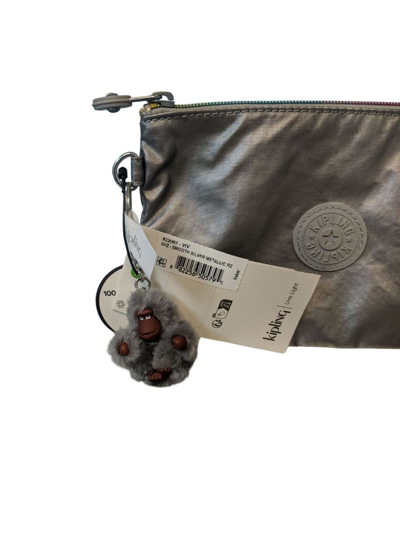 Estuche Multiuso KIPLING con Colgante PLATEADO Cod. 5795-1