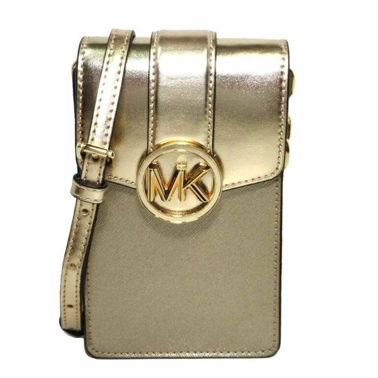 CROSSBODY MICHAEL KORS SMALL MODELO CAMERA DORADO COD. 5176-0