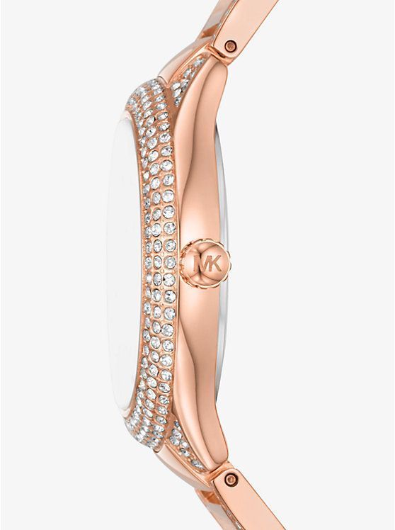 Reloj Dama MICHAEL KORS Cristales Swarovski Oro Rosado Cod. 2072-1