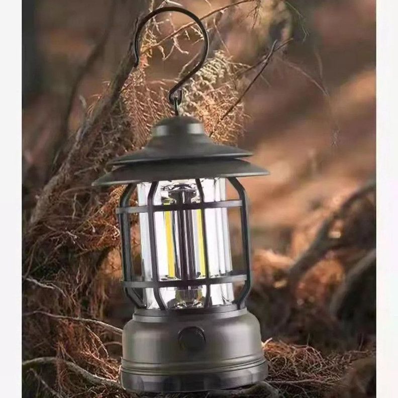 Farol Recargable Lampara Camping Portatil Colgante Lau-6