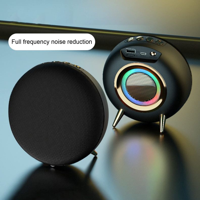 Altavoz Inhalambrico Bluetooth Transmision Volumen Rondon-6