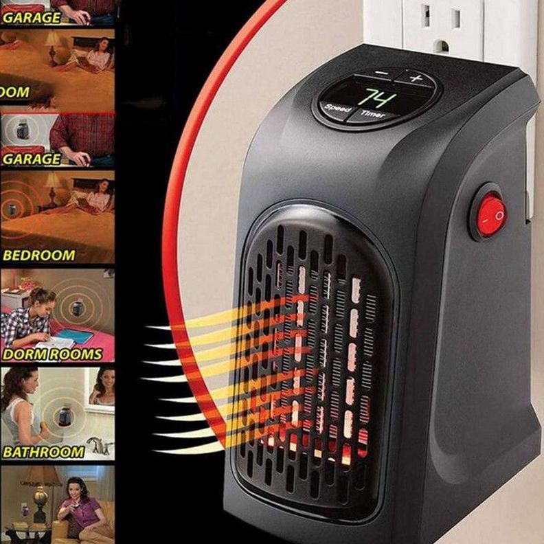 Calefactor Portable Ventilador Radiador Rondon-4