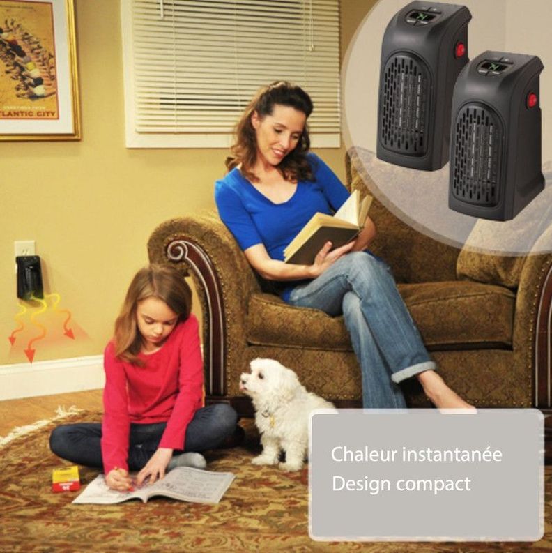 Calefactor Portable Ventilador Radiador Rondon-6