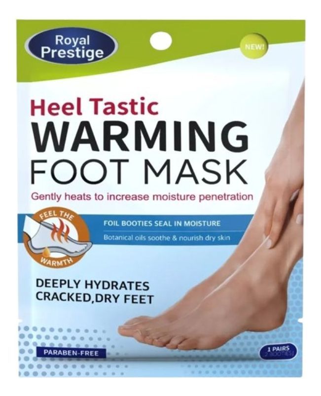 Mascarilla Pies Efecto Calor Hidratación Profunda 3 Pack Jhn-0