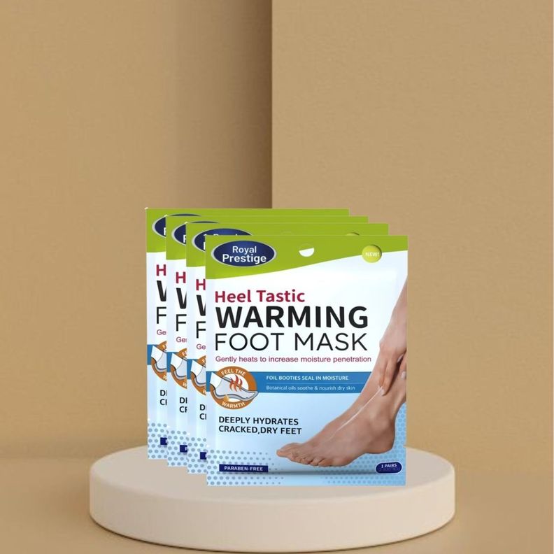 Mascarilla Pies Efecto Calor Hidratación Profunda 3 Pack Jhn-9