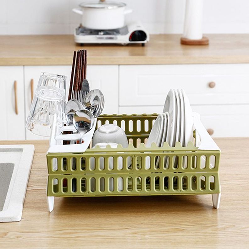 Escurridor Platos Plegable Cocina Estante Secado Rondon-2