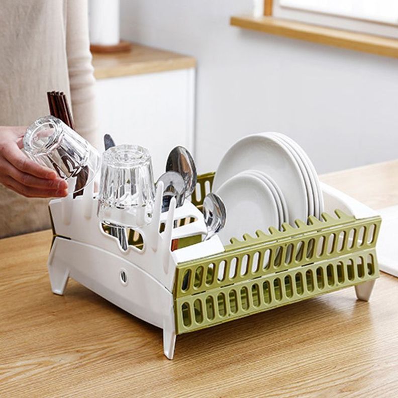Escurridor Platos Plegable Cocina Estante Secado Rondon-6