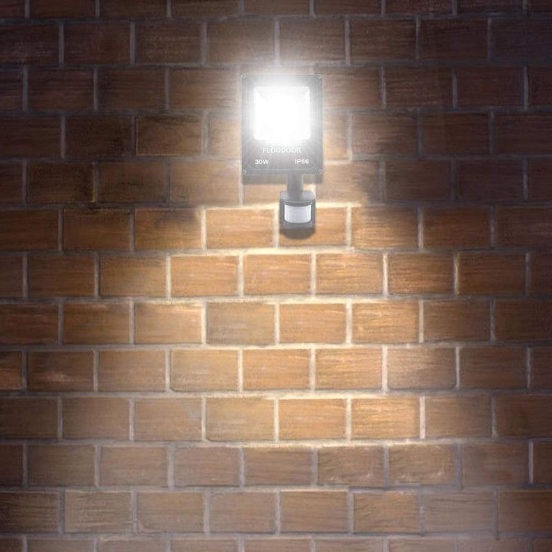 Reflector Luz Led con Sensor Movimiento Impermeable Rondon-4