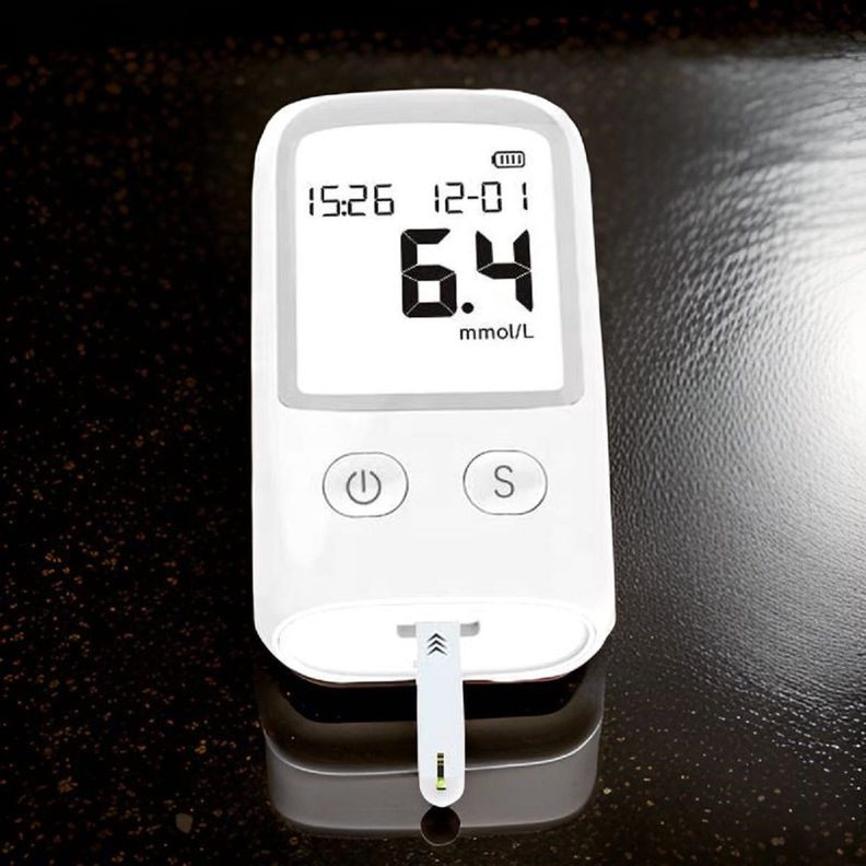 Glucómetro Monitor Portátil Tiras Lancetas Precisa Lau-5