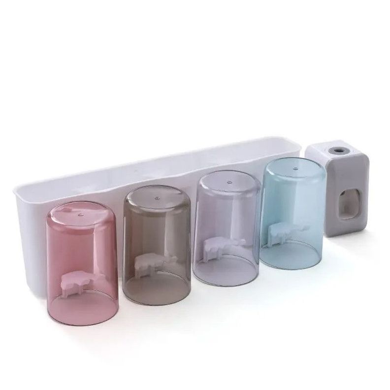 Soporte Cepillo Dientes Pared Dispensador Baño Rondon-0