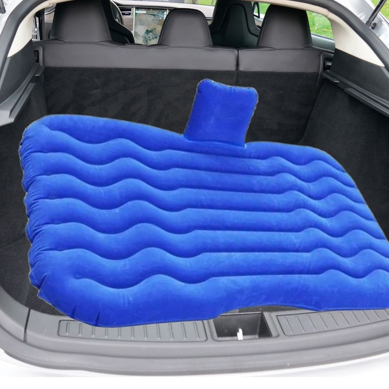 Colchón Inflable Autos Camioneta Almohadas Compresor Rondon-5
