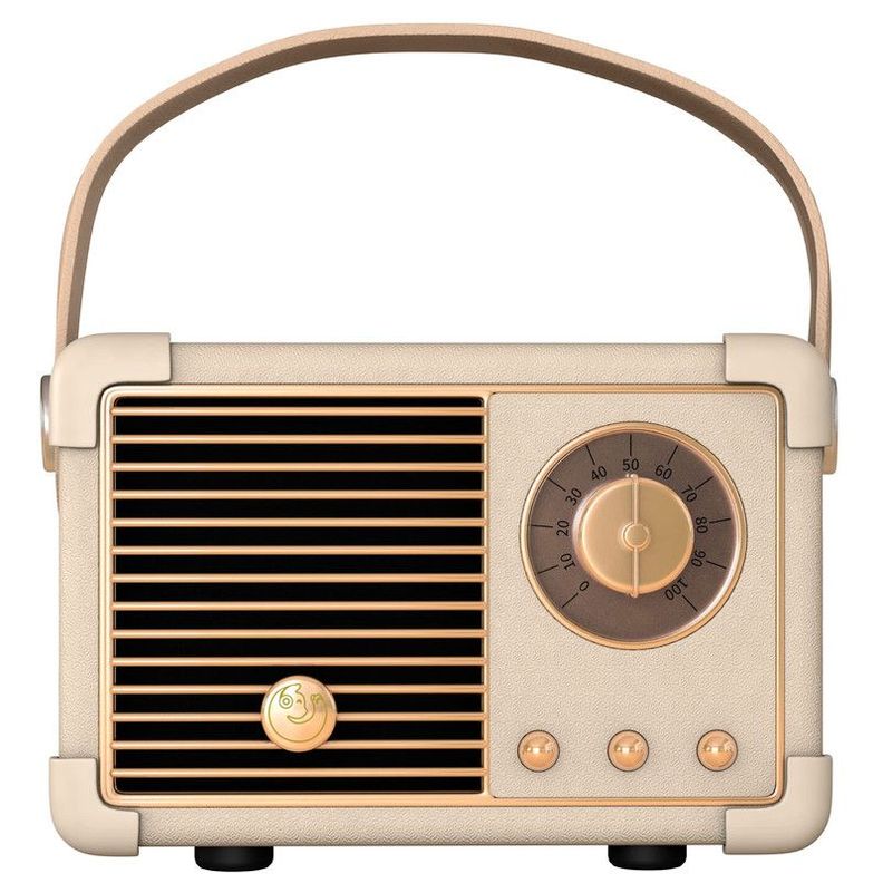 Parlante Mini Altavoz Retro Portatil Recargable USB Lau-0