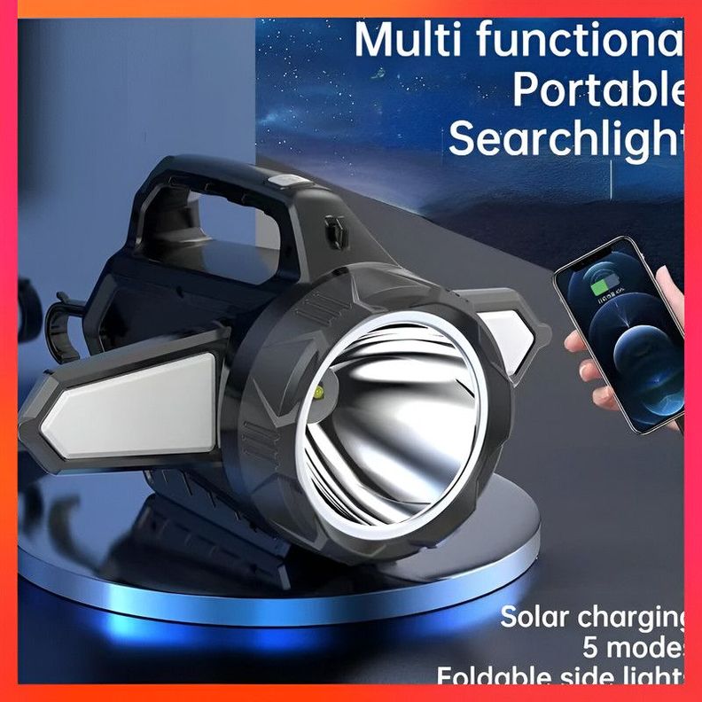 linterna Mano Recargable Luces LED Exterior Rondon-8