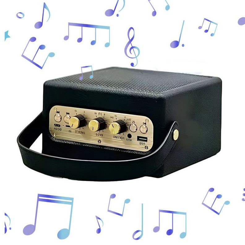 Parlante Altavoz Portatil Tipo M12 Inalambrico Portatil Lau-1