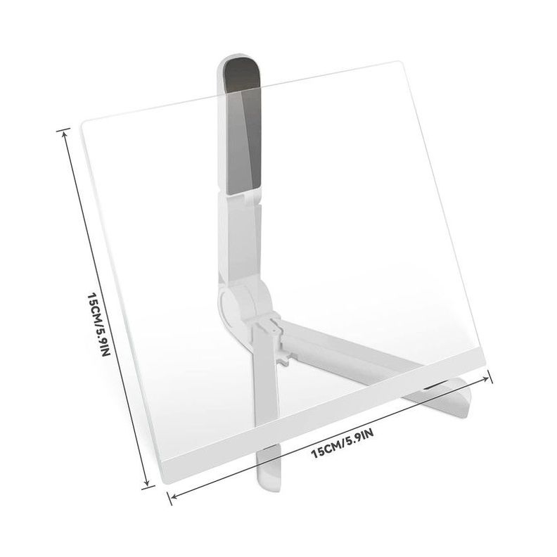 Pizarra Acrilica Transparente Escritura Oficina Niño Luz Lau-0