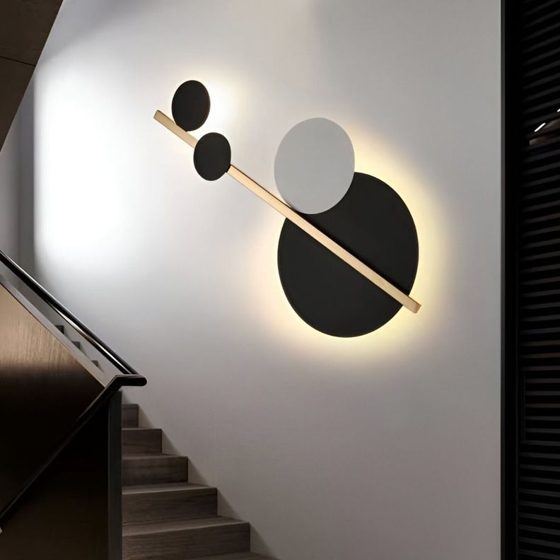 Aplique Pared Decorativo Circulares LED Interiores Jhn-5