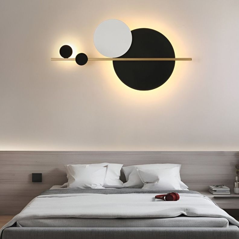 Aplique Pared Decorativo Circulares LED Interiores Jhn-7