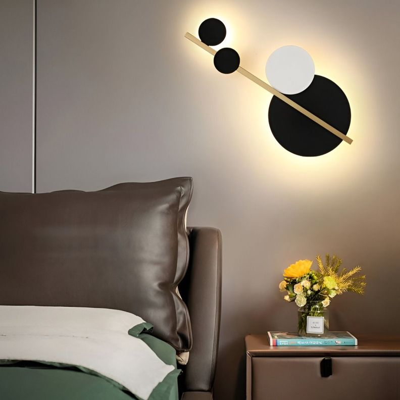 Aplique Pared Decorativo Circulares LED Interiores Jhn-8
