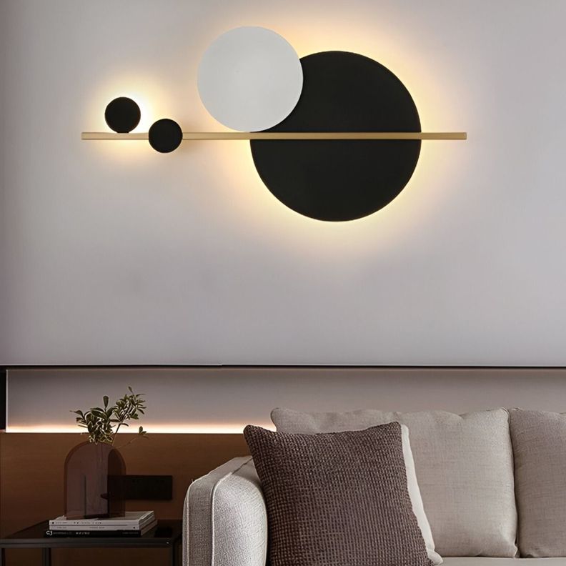 Aplique Pared Decorativo Circulares LED Interiores Jhn-9