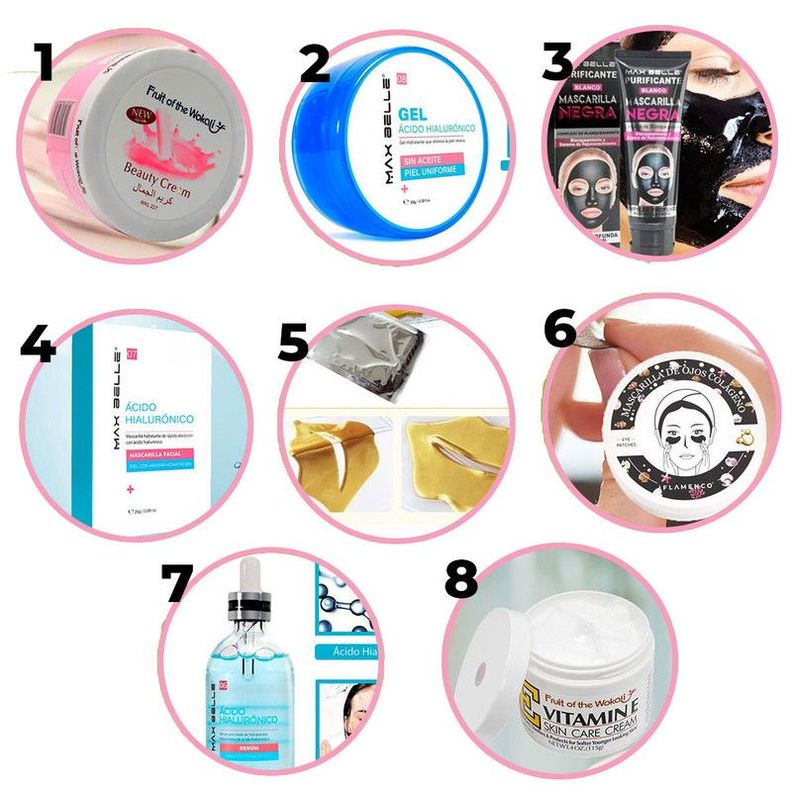 SkinCare Combo Belleza Facial Crema Serum Acido Hialuronico-0