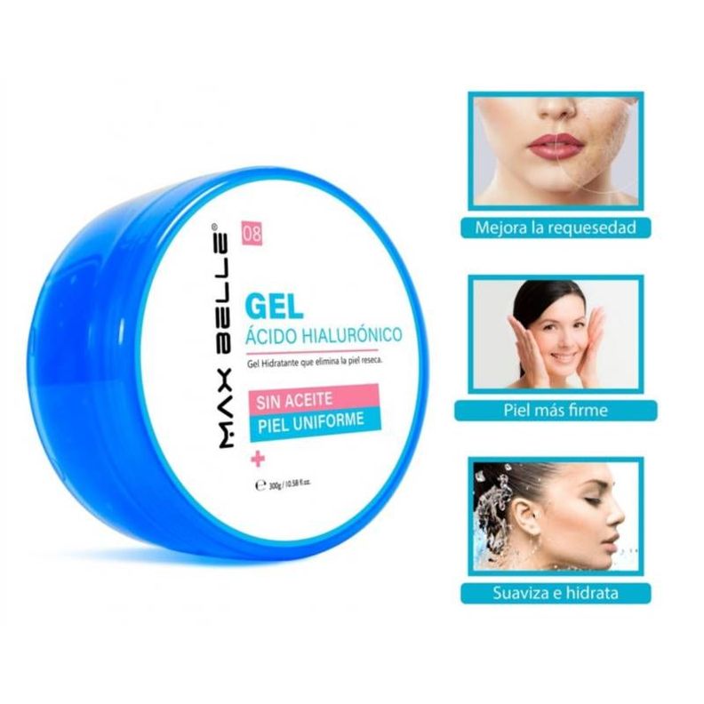 SkinCare Combo Belleza Facial Crema Serum Acido Hialuronico-4