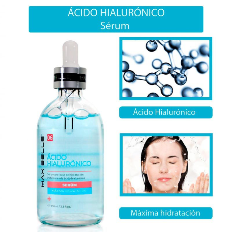 SkinCare Combo Belleza Facial Crema Serum Acido Hialuronico-9
