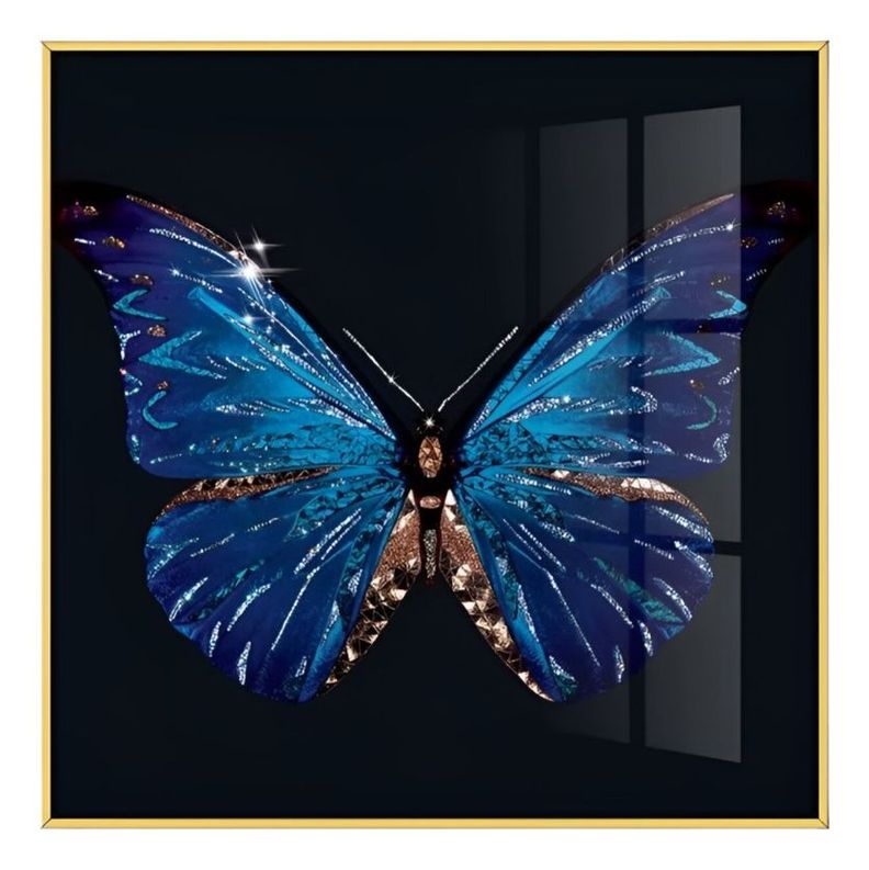 Decoración Pared Arte Pintura Mariposa Abstracta Moderno Jhn-0