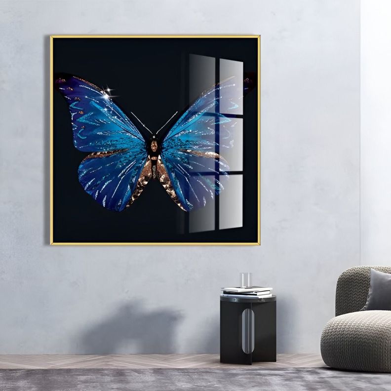 Decoración Pared Arte Pintura Mariposa Abstracta Moderno Jhn-4