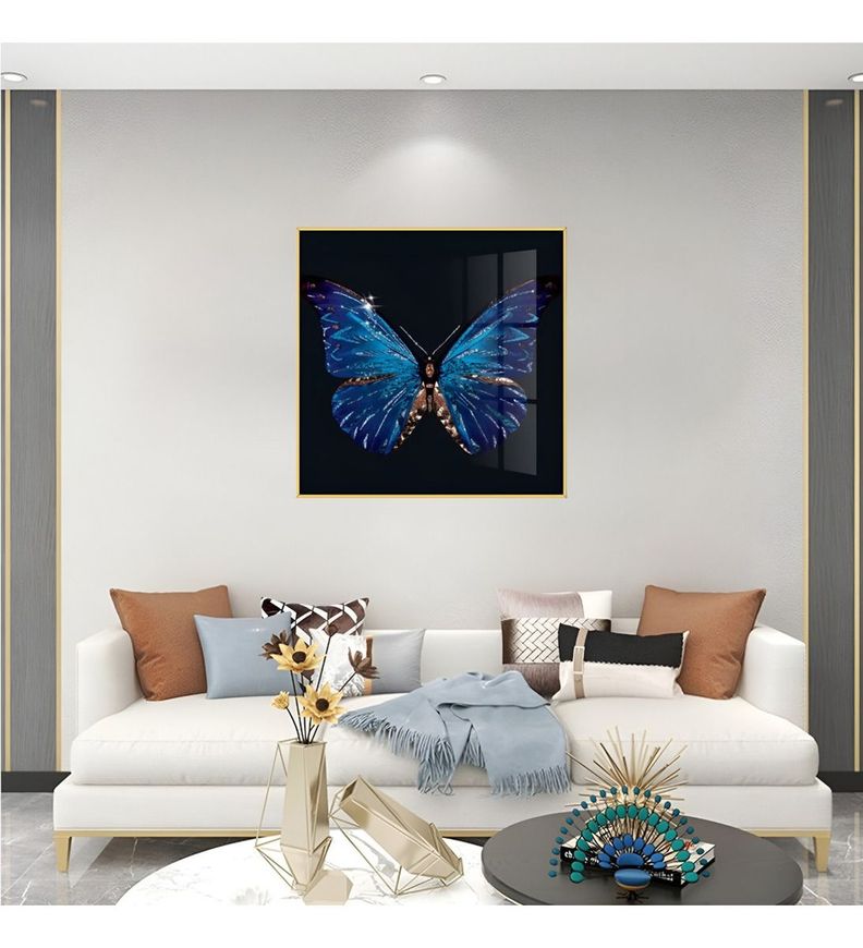 Decoración Pared Arte Pintura Mariposa Abstracta Moderno Jhn-6