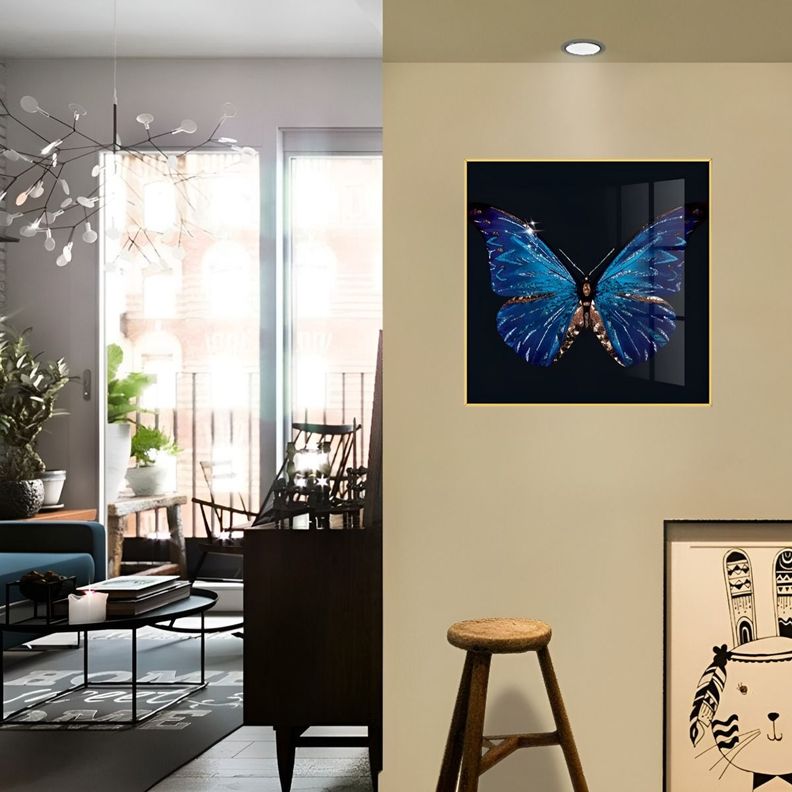 Decoración Pared Arte Pintura Mariposa Abstracta Moderno Jhn-7