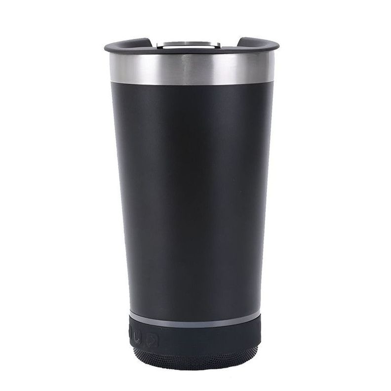 Vaso Termico Portatil Con Abridor Parlante Bluetooh Lau-0