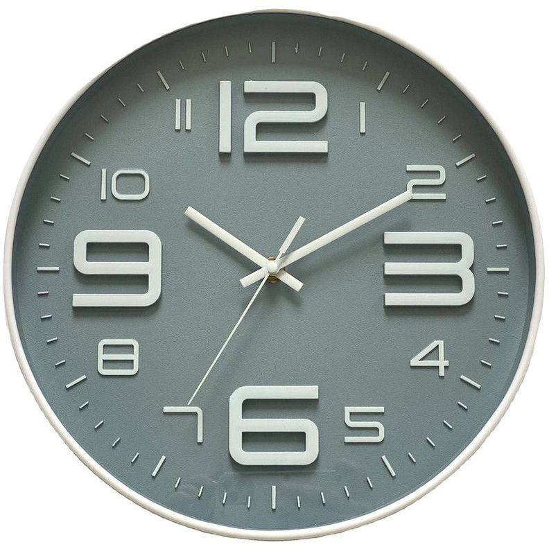 Reloj Pared Hogar Silencioso Decoracion Moderno Sala Jer-0