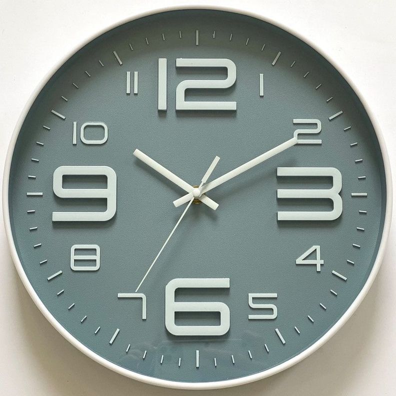 Reloj Pared Hogar Silencioso Decoracion Moderno Sala Jer-9
