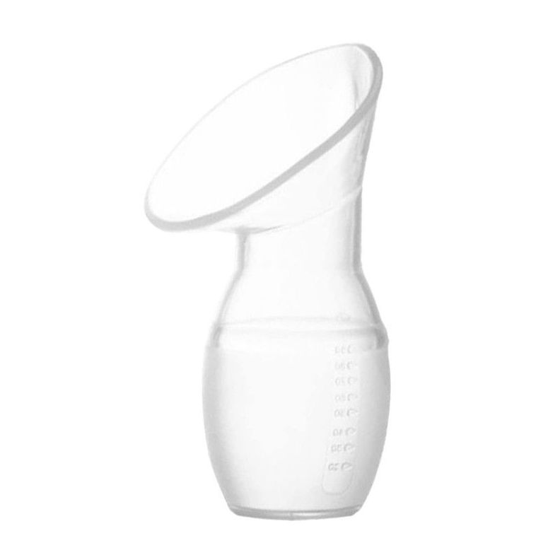 Set 4 Extractor Leche Silicona Manual Mamas Bebes Lau-1