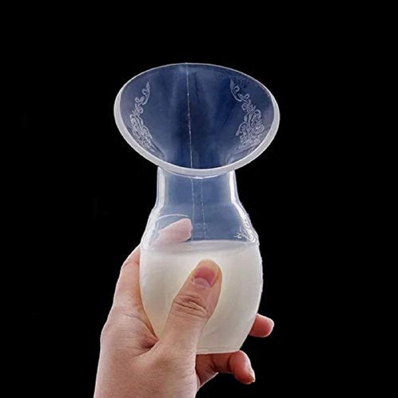 Set 4 Extractor Leche Silicona Manual Mamas Bebes Lau-2