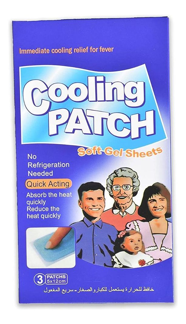 Set 10 Packs Gel Frio Fiebre Adulto Niño Alivio Fatiga Lau-0