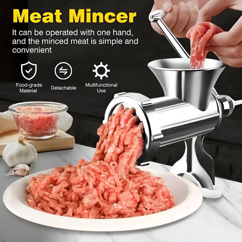 Maquina Picar Carne Embutidos Moledora Manual Lau-6