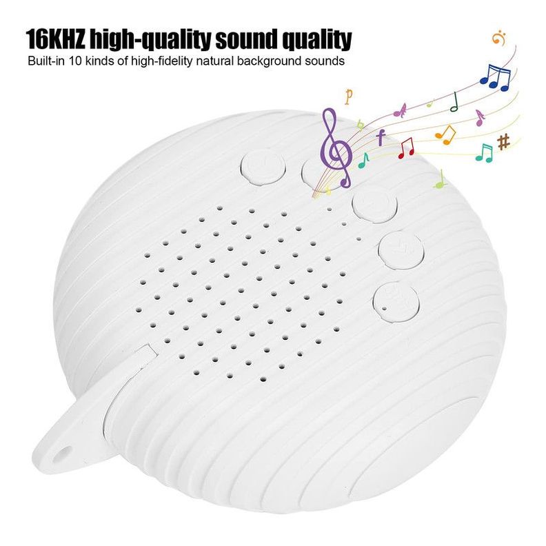 Máquina Monitor Bebe Sueño Ruido musical Usb Dormir Rondon-6