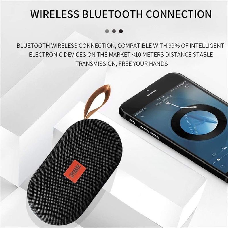 Altavoz Bluetooth Portátil MP3 Player Impermeable Rondon-2