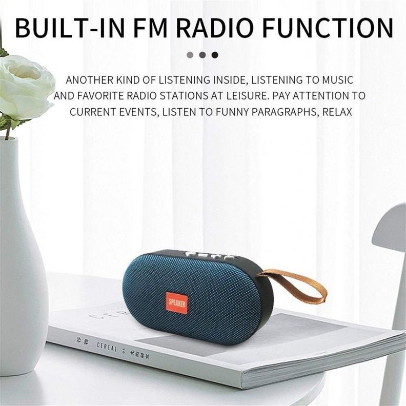 Altavoz Bluetooth Portátil MP3 Player Impermeable Rondon-4