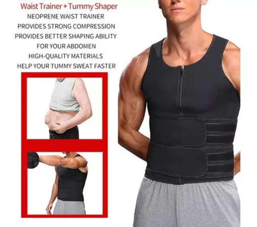 Faja Reductora Moldeador Hombre Barriga Fitness Rondon-3