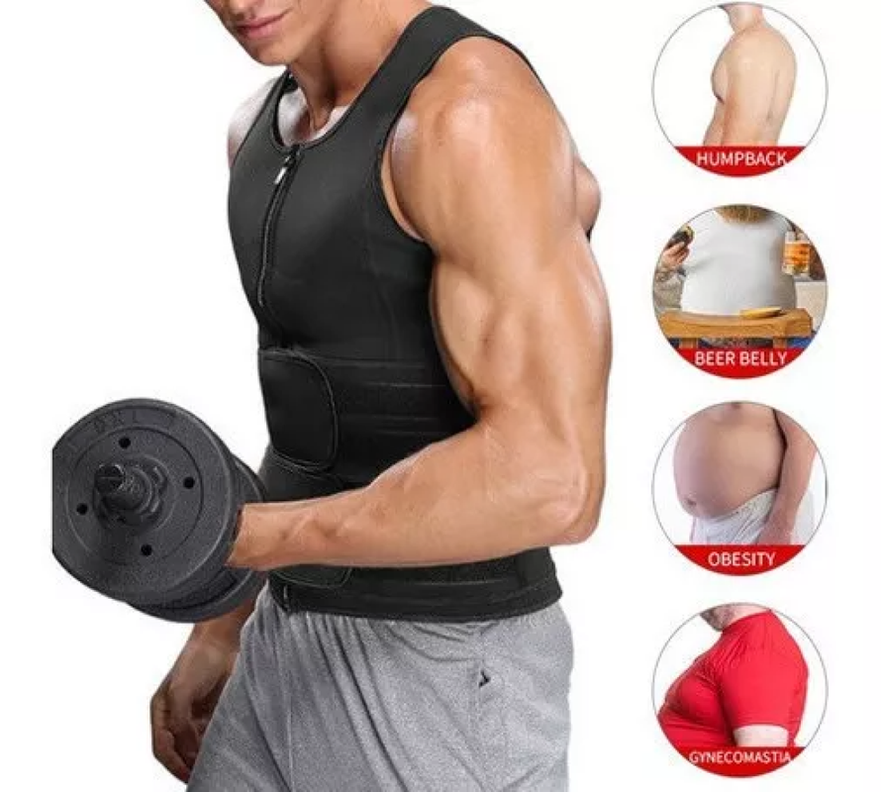 Faja Reductora Moldeador Hombre Barriga Fitness Rondon-5