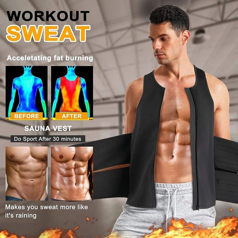 Faja Reductora Moldeador Hombre Barriga Fitness Rondon-7