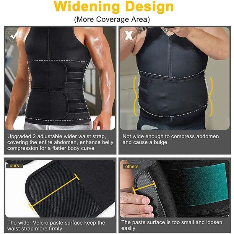 Faja Reductora Moldeador Hombre Barriga Fitness Rondon-8