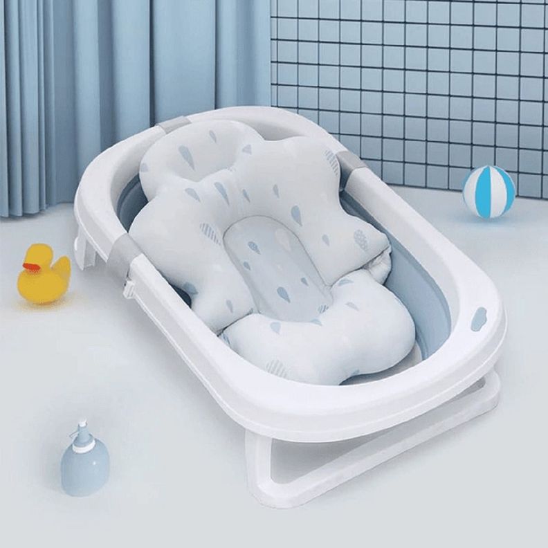 Almohada Cojin Apoyo Tina Baño Diseño Nube Bebes Lau-1
